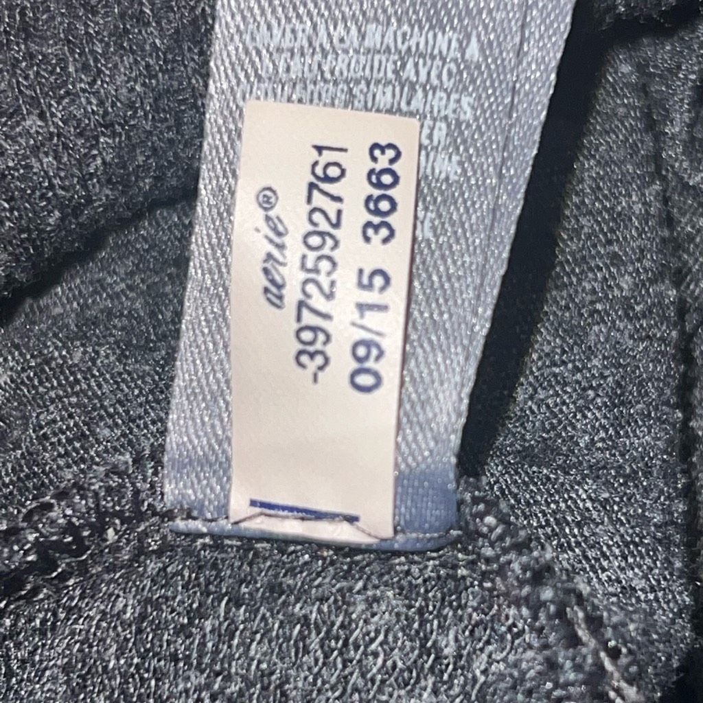 American Apparel Aerie High Waist Thick Band Jogger Sweatpants Charcoal Gray, Juniors Medium Size 28" / US 6 / IT 42 - 5 Thumbnail