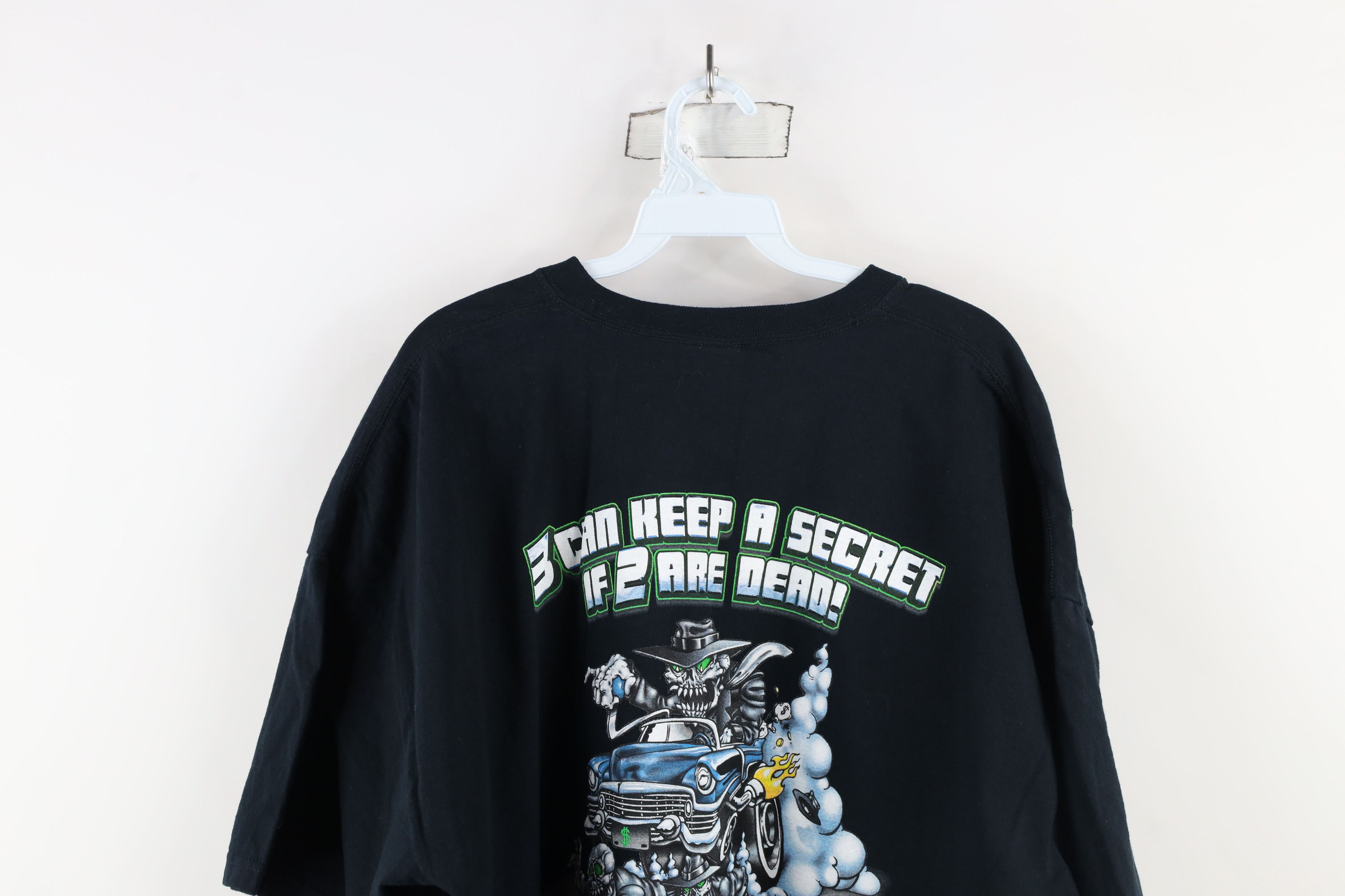 Vintage Vintage Y2K Streetwear Motorsports Ol Skool Racing T-Shirt Size US XXL / EU 58 / 5 - 10 Thumbnail