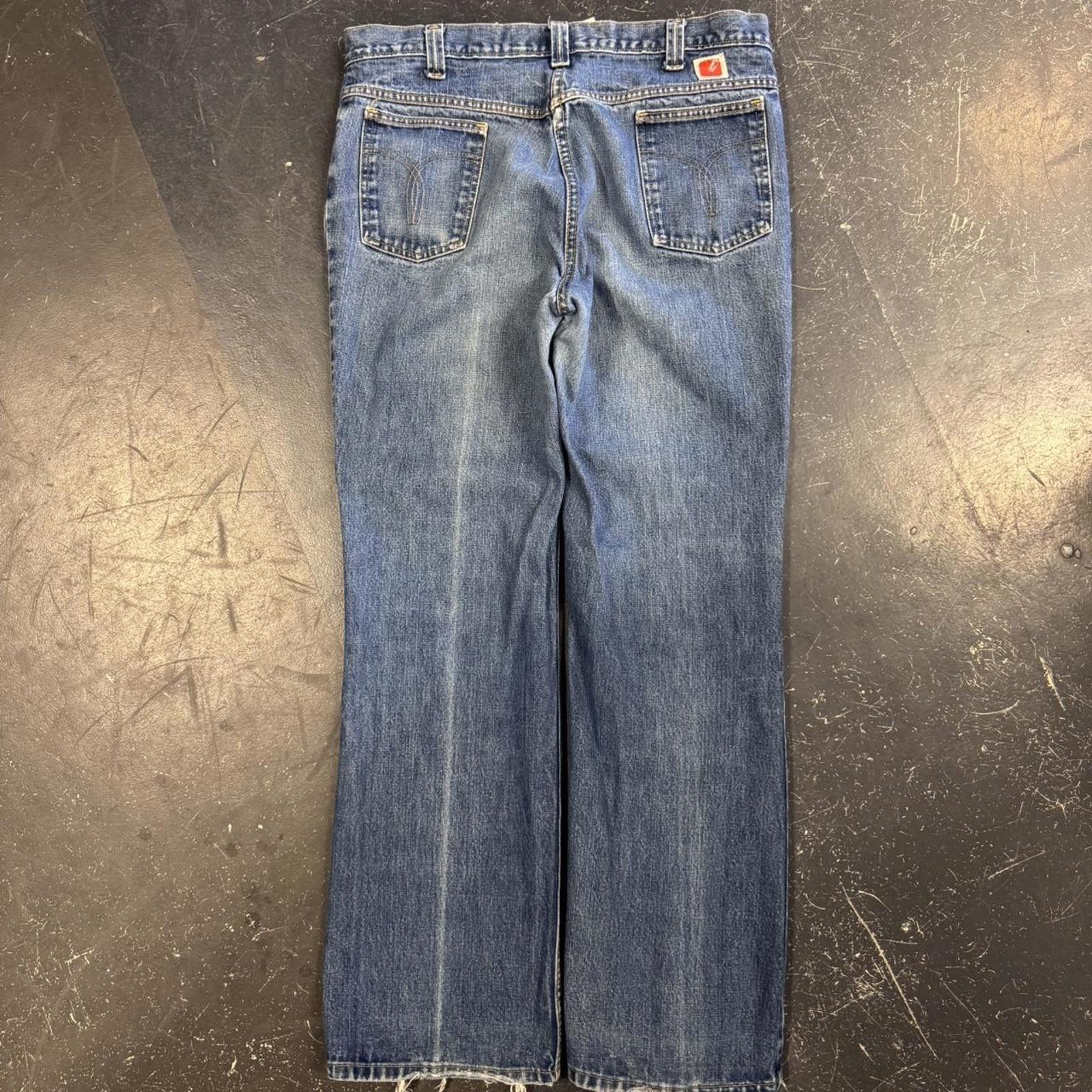 Vintage Vintage 1970s GWG Bootcut Jeans Size US 36 / EU 52 - 1 Thumbnail