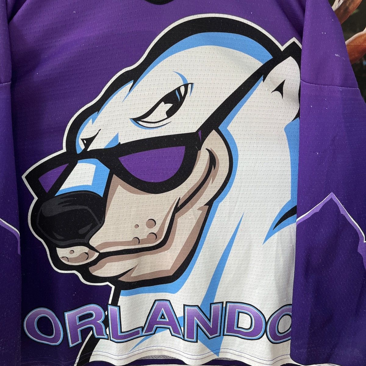 Eddie Bauer Vintage Orlando Solar Bears Early 00’s Bauer Hockey Jersey Size US M / EU 48-50 / 2 - 3 Thumbnail