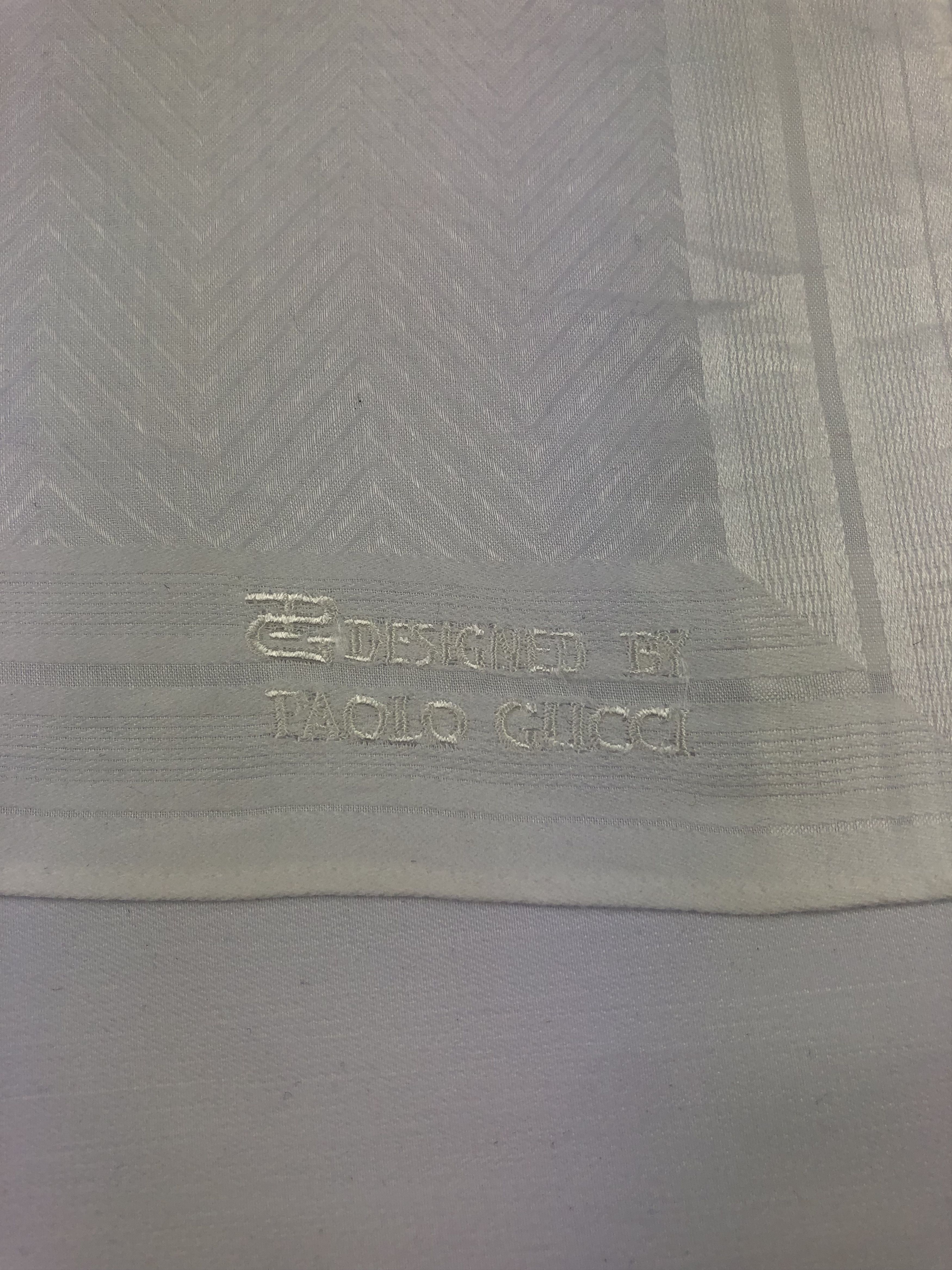 Paolo Gucci Paolo Gucci Handkerchief / Bandana / Neckerchief Size ONE SIZE - 5 Thumbnail