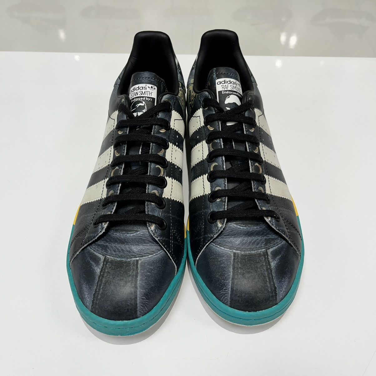 Adidas × Raf Simons Adidas Samba Stan x Raf Simons Trompe L’oeil Size US 9.5 / EU 42-43 - 9 Thumbnail