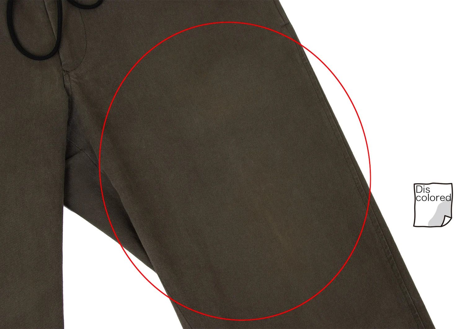 Jean Paul Gaultier Cotton Twill Drawstring Pants in Charcoal Khaki Size US 32 / EU 48 - 11 Thumbnail