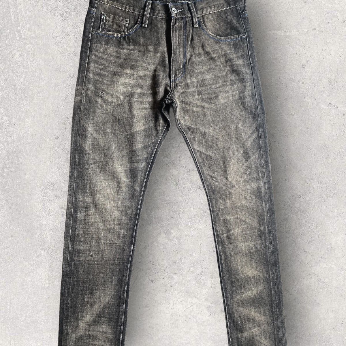 Neighborhood Fall12 standard narrow washed jeans Size US 32 / EU 48 - 3 Thumbnail