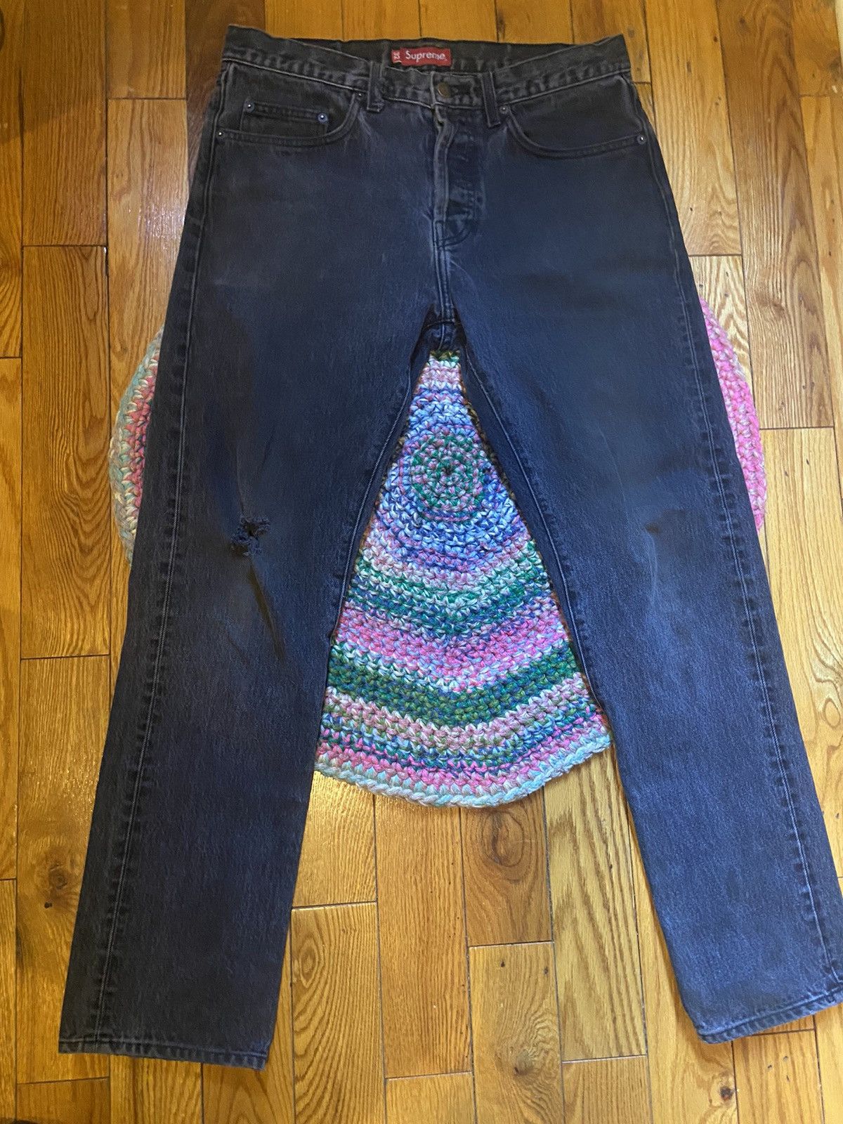 Supreme Supreme Jeans Size US 32 / EU 48 - 1 Thumbnail