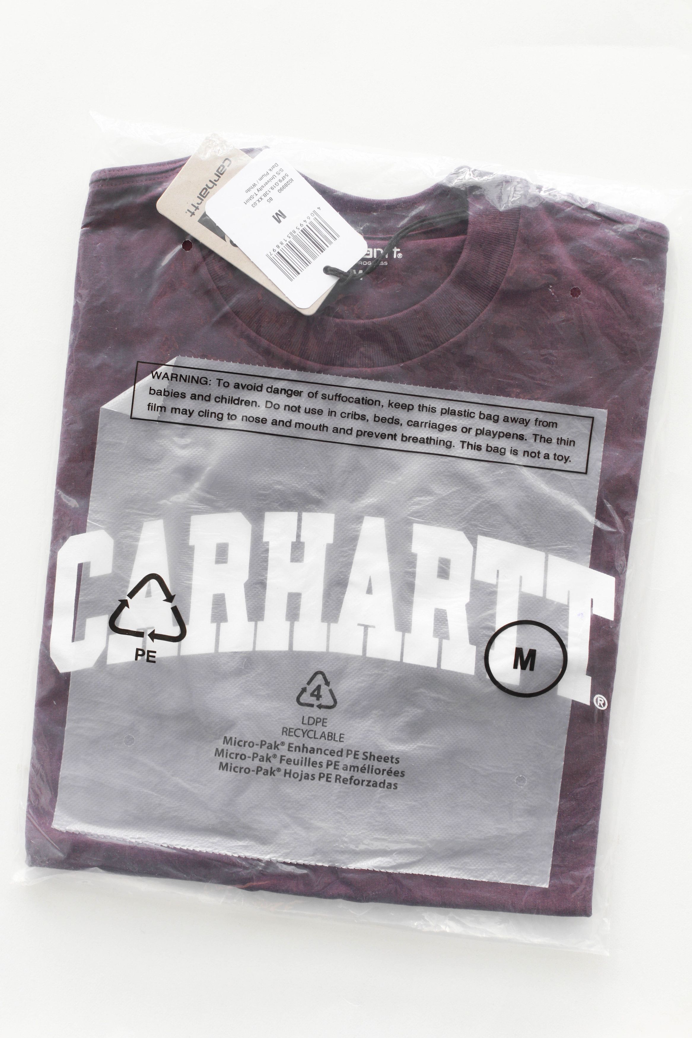 Carhartt Wip Carhartt The S/S University Script T-Shirt Size US M / EU 48-50 / 2 - 7 Thumbnail