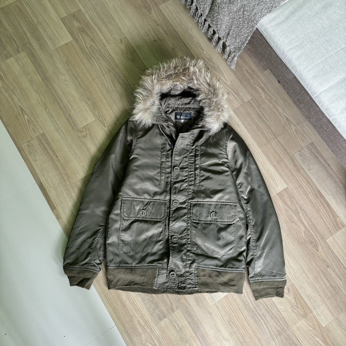 14th Addiction × If Six Was Nine × Le Grande Bleu (L.G.B.) TKMIXPICE Fur jacket LGB ifsixwasnine style Size US L / EU 52-54 / 3 - 1 Thumbnail