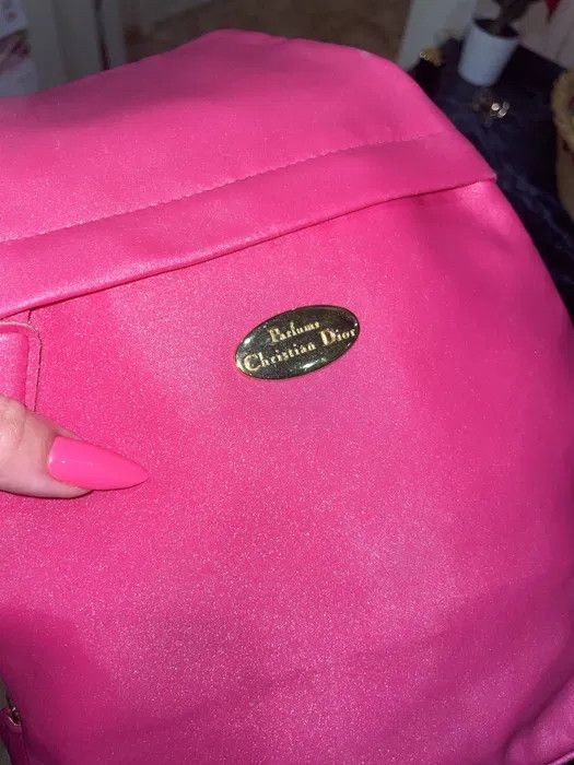 Dior Vintage Christian Dior Parfums Saddle Bag Sling Sparkle Pink Size ONE SIZE - 3 Thumbnail