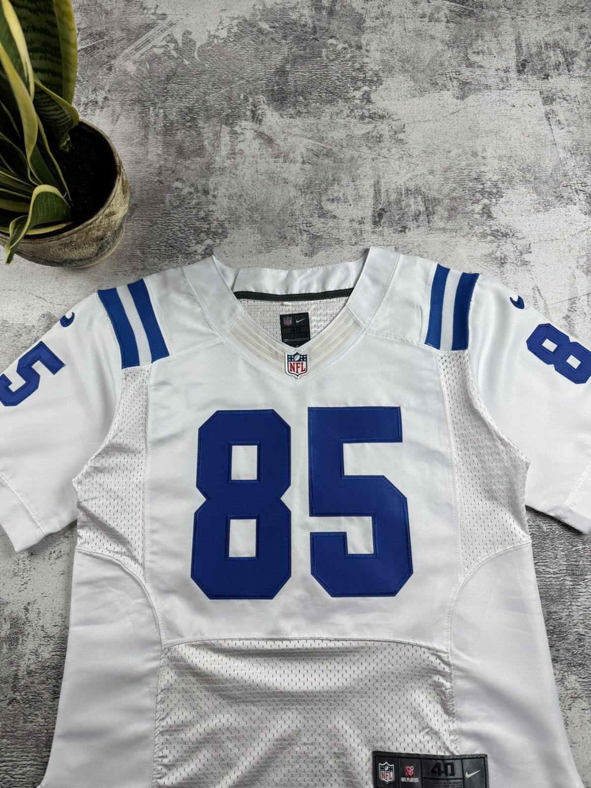 NFL × Vintage Indianapolis Colts Eric Ebron #85 American T shirt Jersey Size US M / EU 48-50 / 2 - 7 Thumbnail