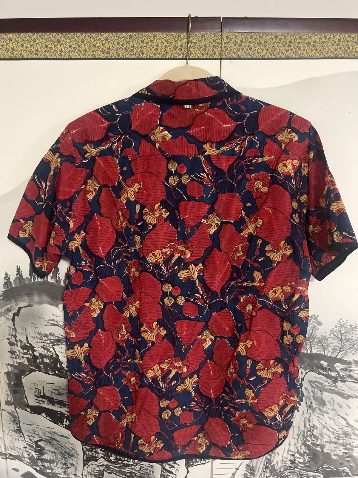 Kardo Lamar Hand Block Print Camp Collar Shirt Size US S / EU 44-46 / 1 - 2 Thumbnail