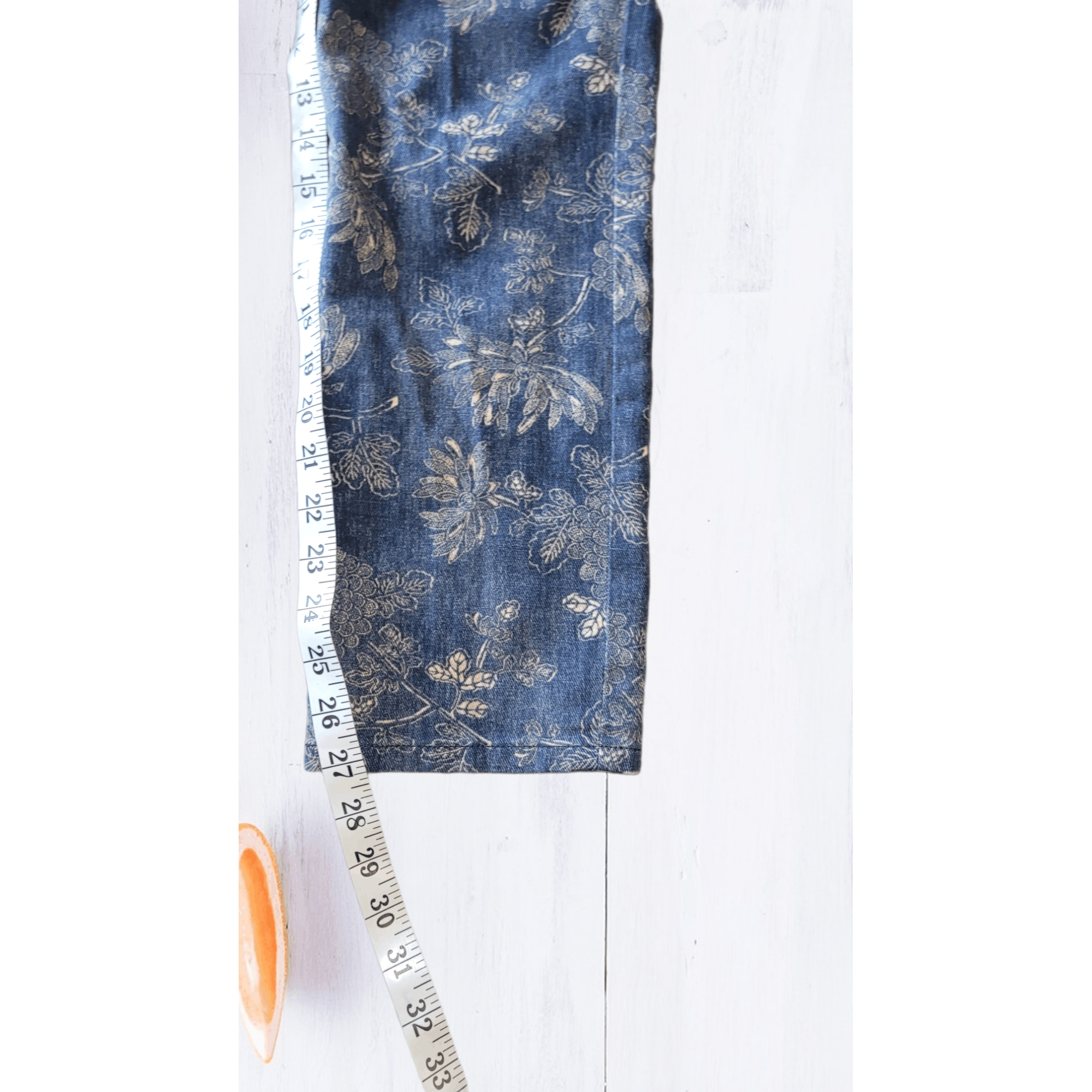 Lauren Ralph Lauren Lauren Ralph Lauren Jeans Women Sz 4 Floral Skinny Leg Boho Size 27" / US 4 / IT 40 - 6 Thumbnail