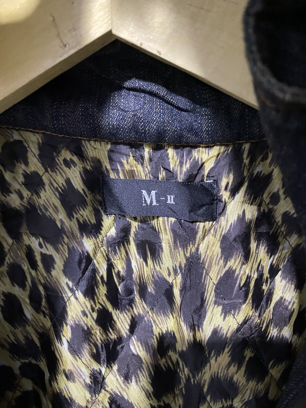 Japanese Brand × Le Grande Bleu (L.G.B.) M-II CRAZY denim jacket Like LGB Leopard Size US M / EU 48-50 / 2 - 5 Thumbnail