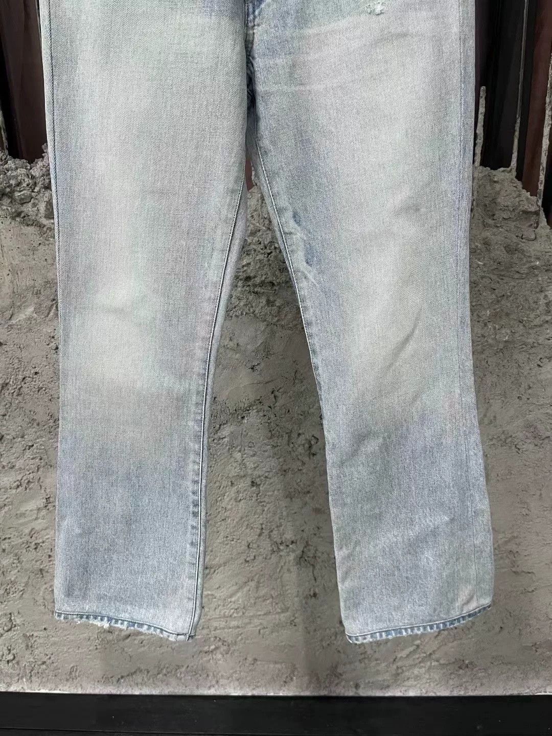 Celine Celine Gold Chain Triomphe Flared Jeans Size US 7 / EU 40 - 4 Thumbnail