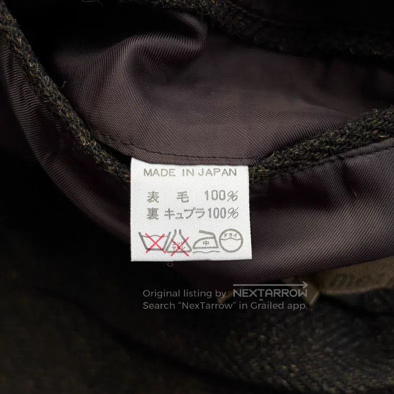 Yohji Yamamoto YOHJI YAMAMOTO Fishbone Pattern Tweed Suit Size US S / EU 44-46 / 1 - 5 Thumbnail
