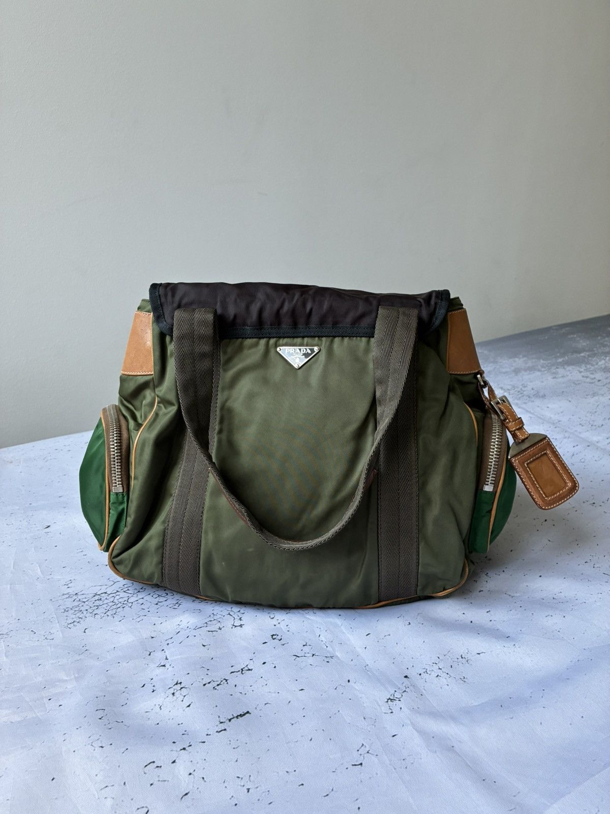 Prada Prada AW04 Tessuto Active Multi-Pocket Shoulder Tote Bag Size ONE SIZE - 3 Thumbnail