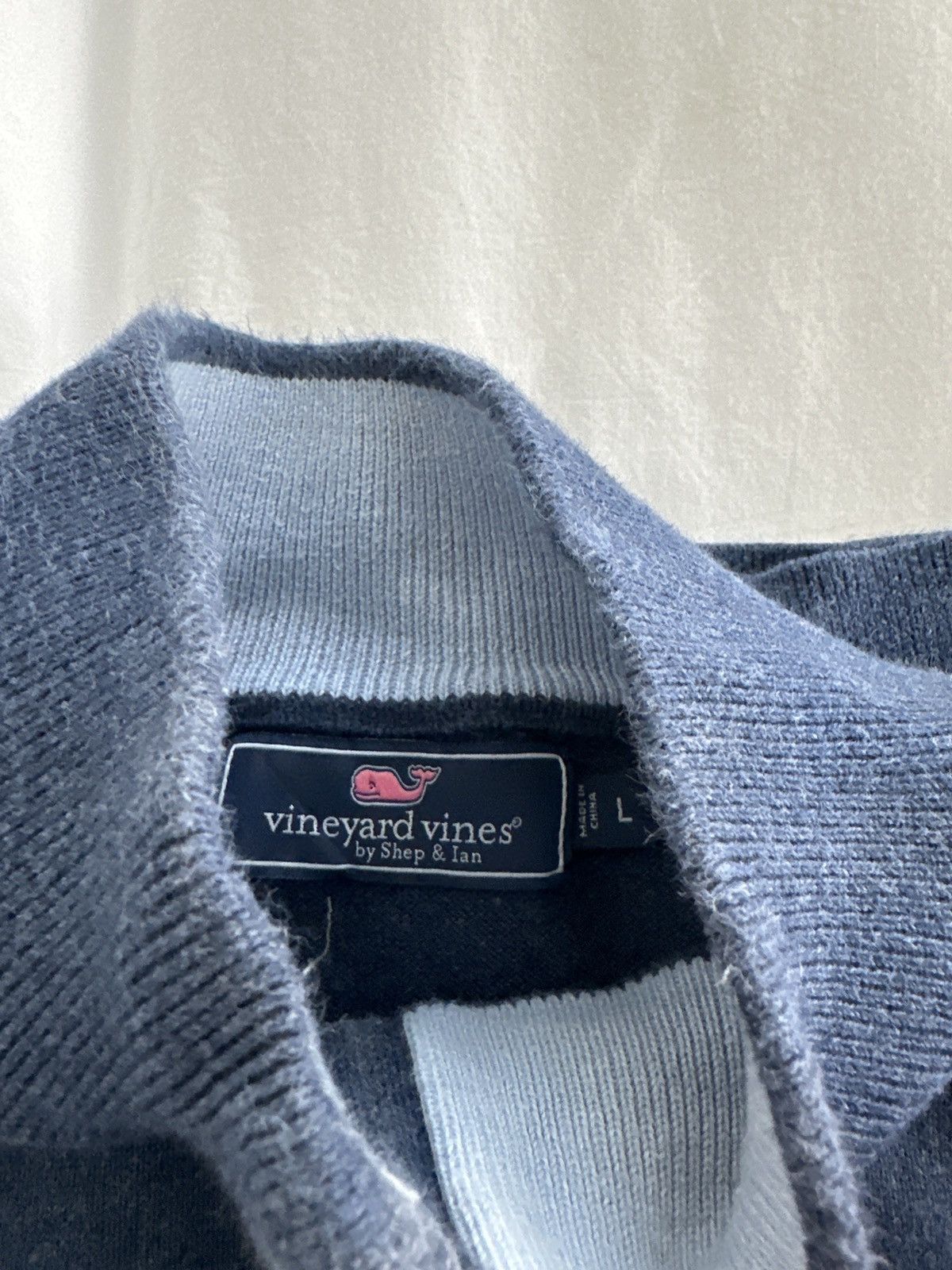 Vineyard Vines Vineyard Vines Quarter Zip Size US L / EU 52-54 / 3 - 3 Thumbnail