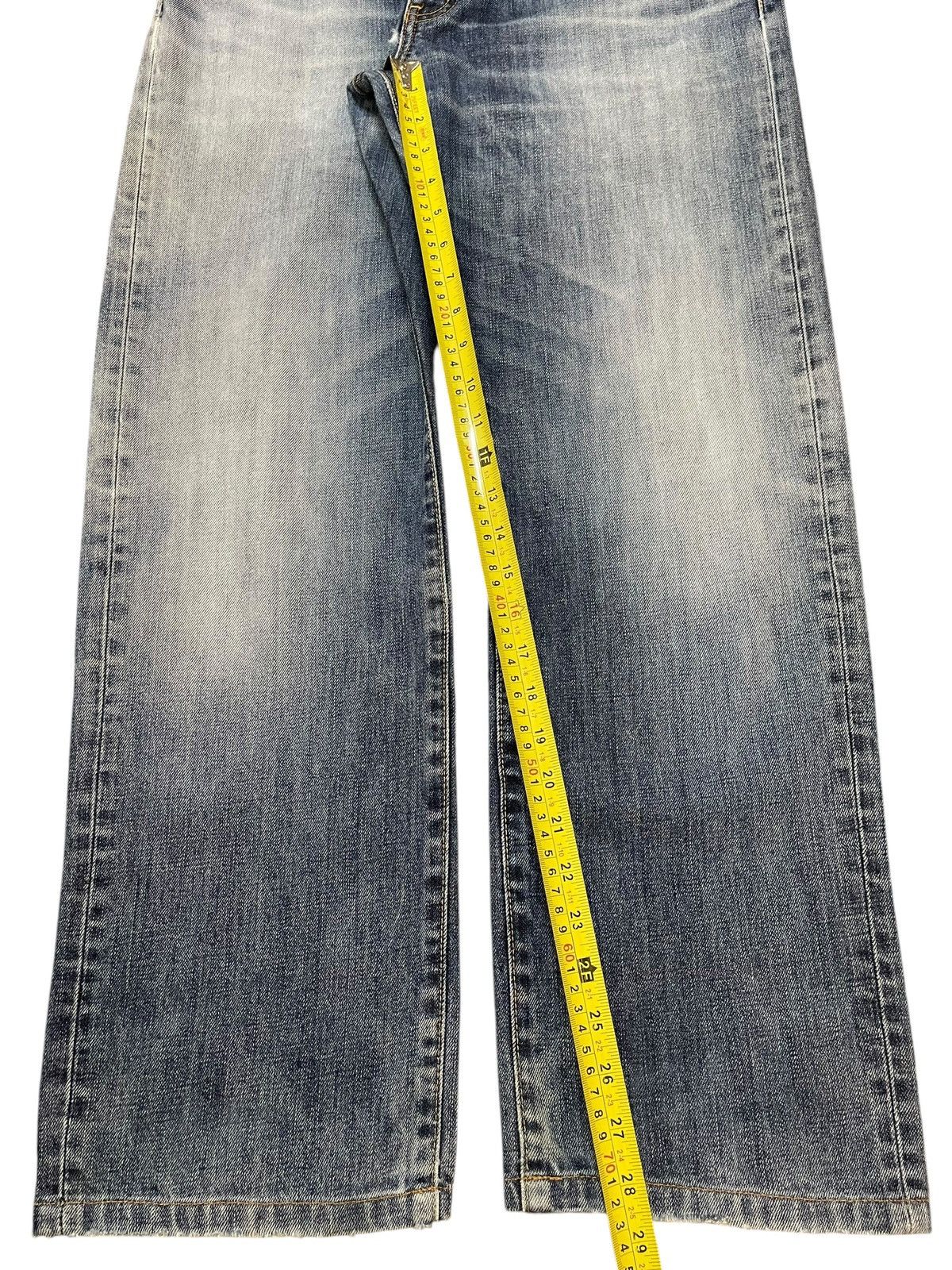 Uniqlo Vintage Japanese Uniqlo Blue Wash Style Loose Jeans Size US 34 / EU 50 - 13 Thumbnail