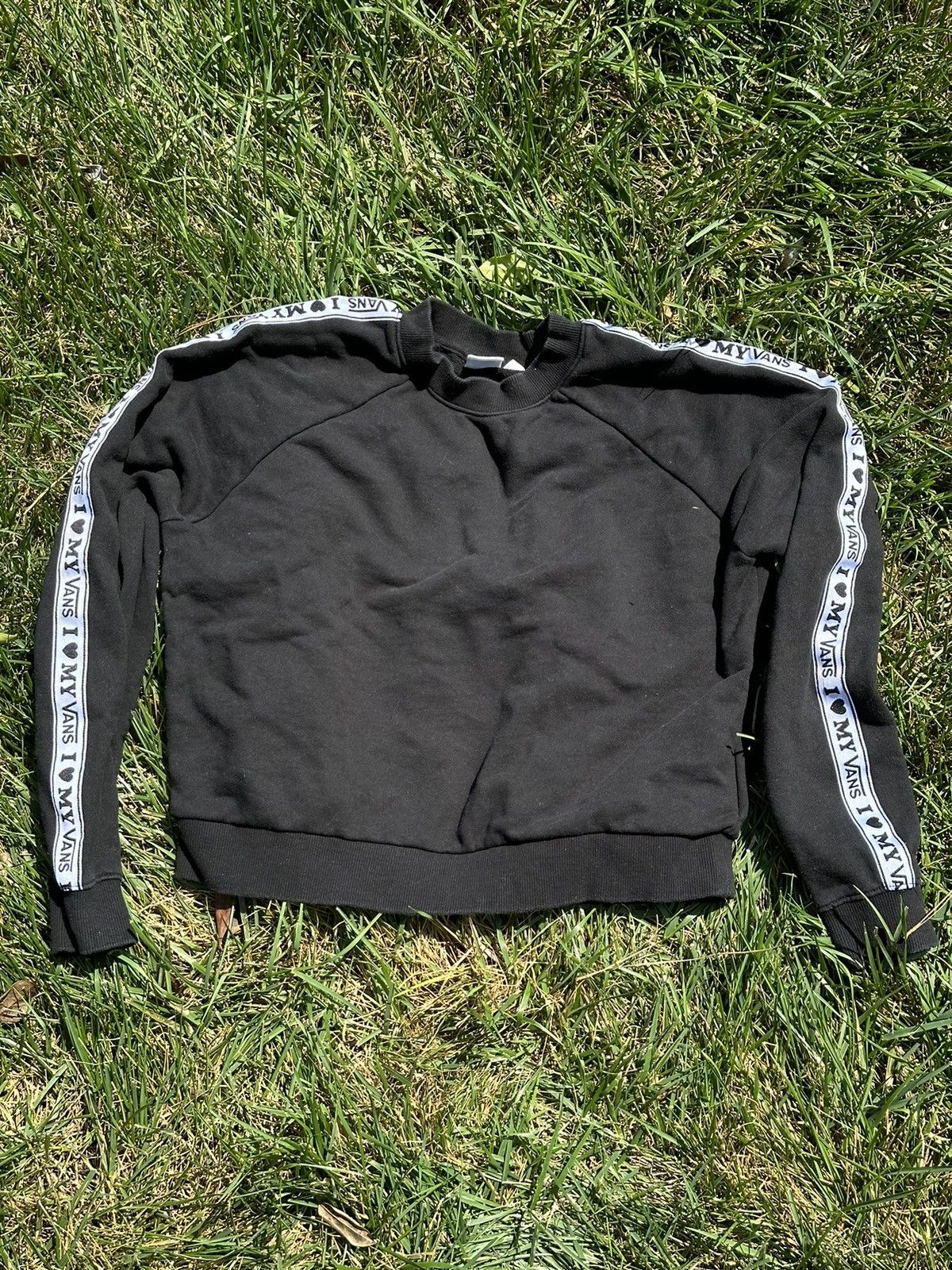 Vans × Vintage Vans Cropped Sweatshirt Size S / US 4 / IT 40 - 1 Thumbnail