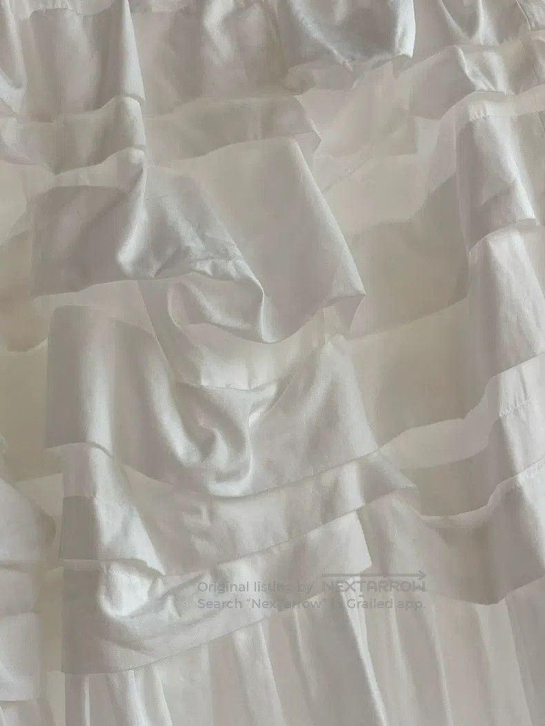 Comme des Garcons Comme Des Garcons size S Ruffled pleated half skirt Size 23" - 7 Thumbnail
