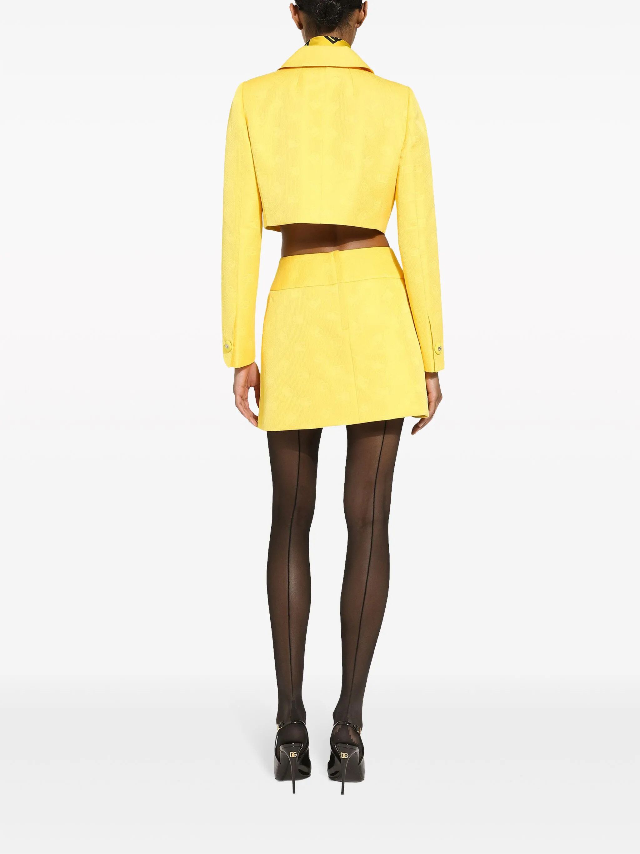 Dolce & Gabbana o1y0825 Jacket in Yellow Size XS / US 0-2 / IT 36-38 - 4 Thumbnail