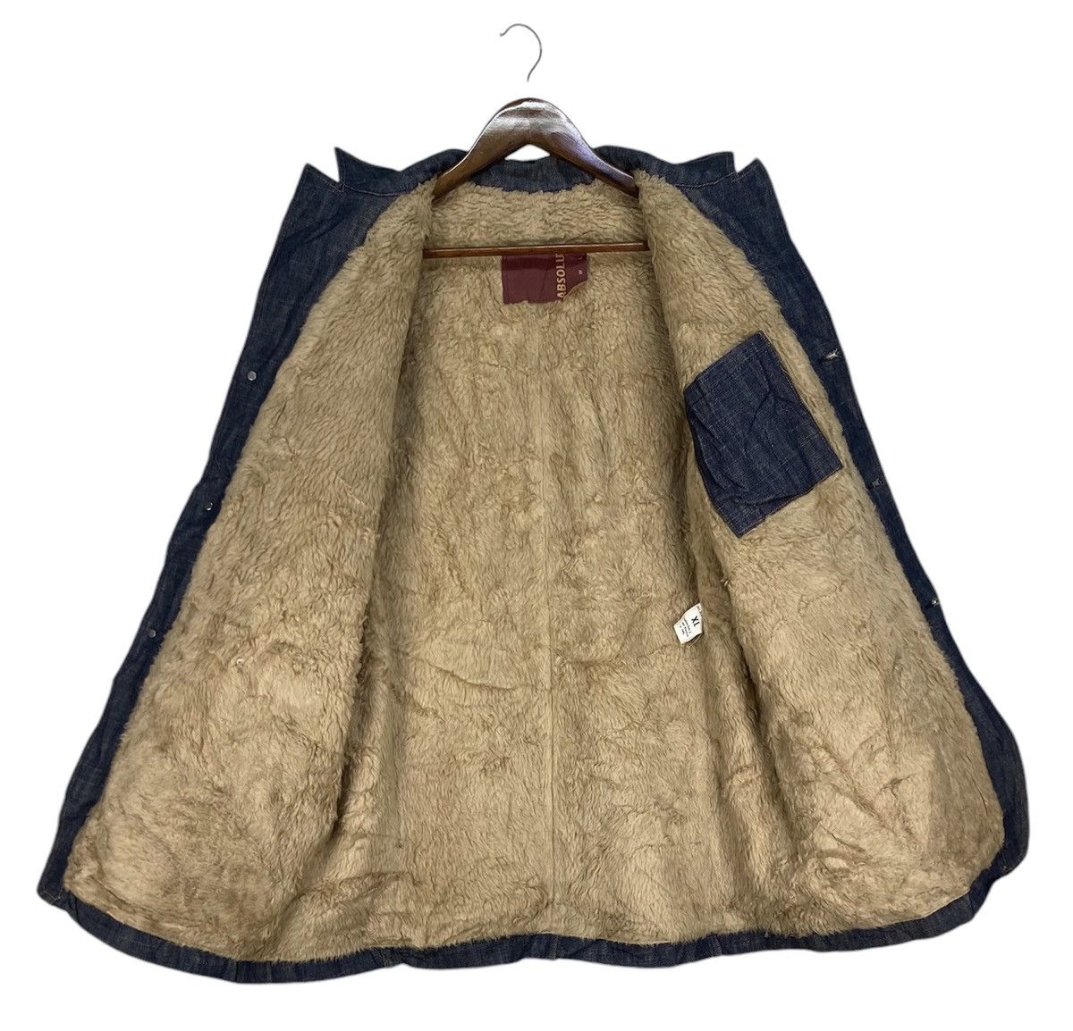 Japanese Brand Absolute Denim Jacket Size US XL / EU 56 / 4 - 3 Thumbnail