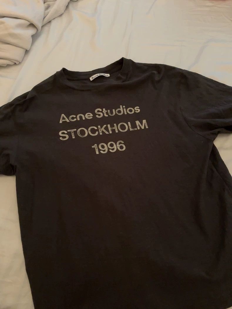 Other Acne Studios Washed black short-sleeved shirt Size US S / EU 44-46 / 1 - 1 Thumbnail