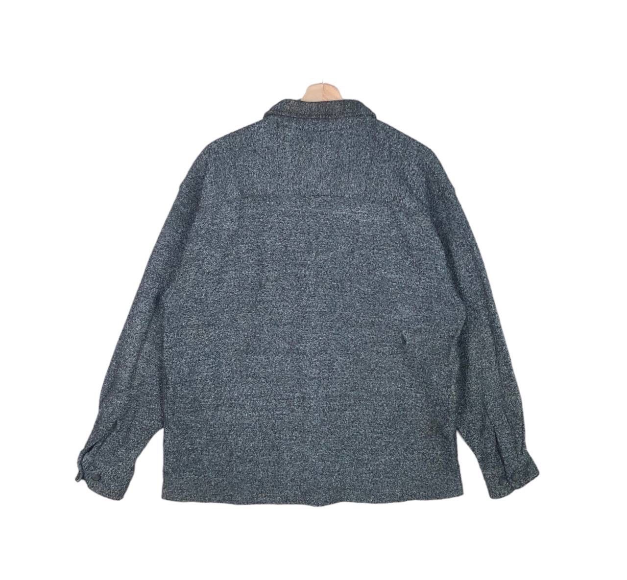 Vintage Vintage 90s Lucky Strike Jacket Wool Coat USA Grey Size US L / EU 52-54 / 3 - 2 Thumbnail
