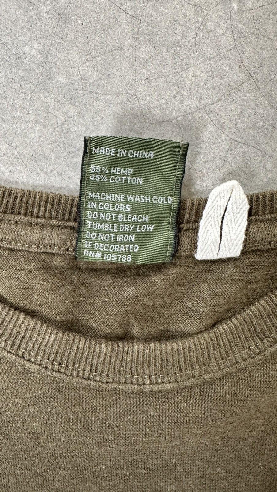 Japanese Brand PHATEE WEAR FUNCTION JUNCTION HEMP TEE Size US M / EU 48-50 / 2 - 3 Thumbnail