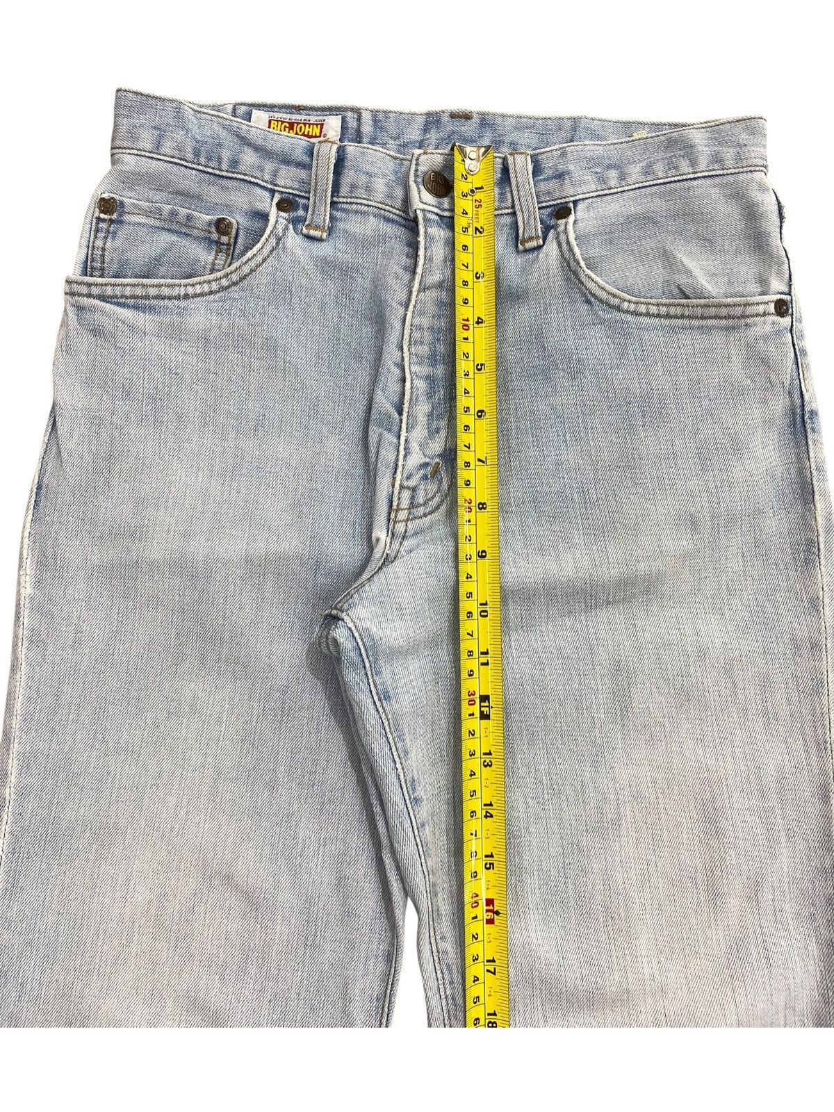 Big John Big John Faded Blue Wash Style Jeans Size US 28 / EU 44 - 9 Thumbnail