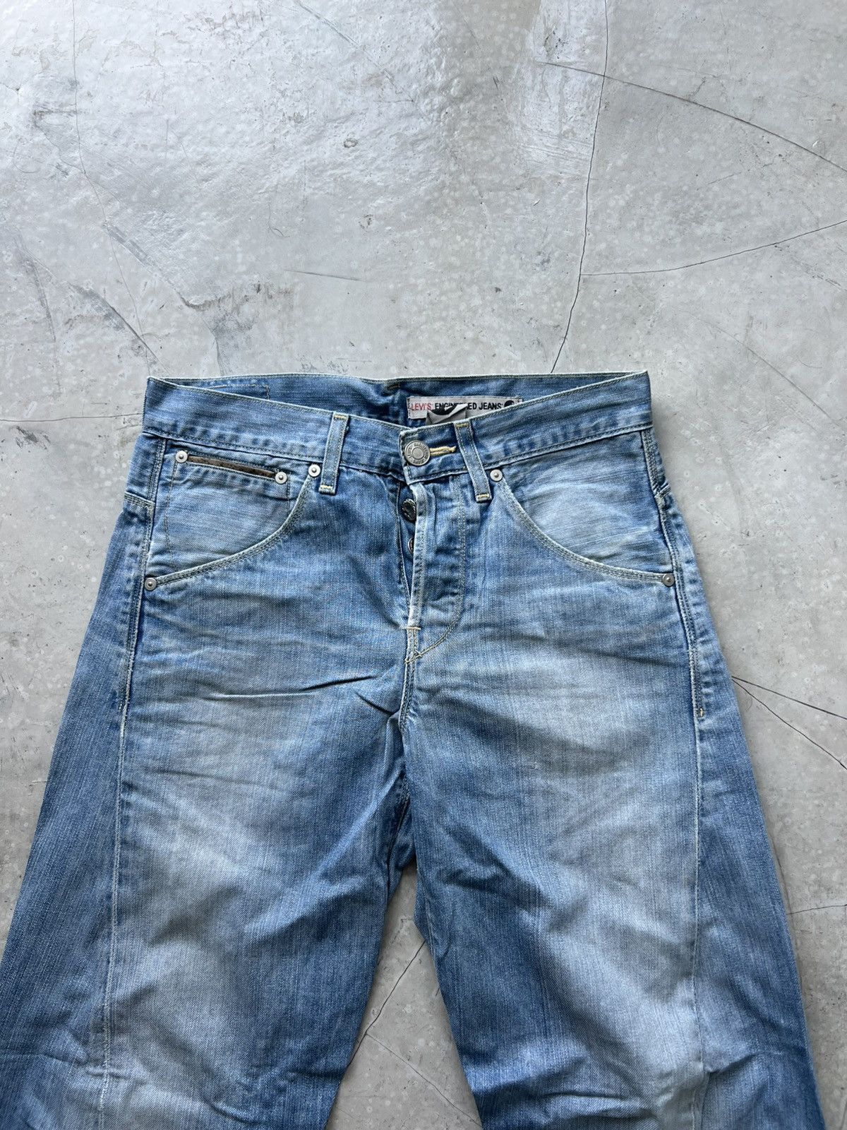 Levi's Levis Engineered Jeans Buckleback Tag W27 Actual 30x29.5 Size US 30 / EU 46 - 2 Thumbnail