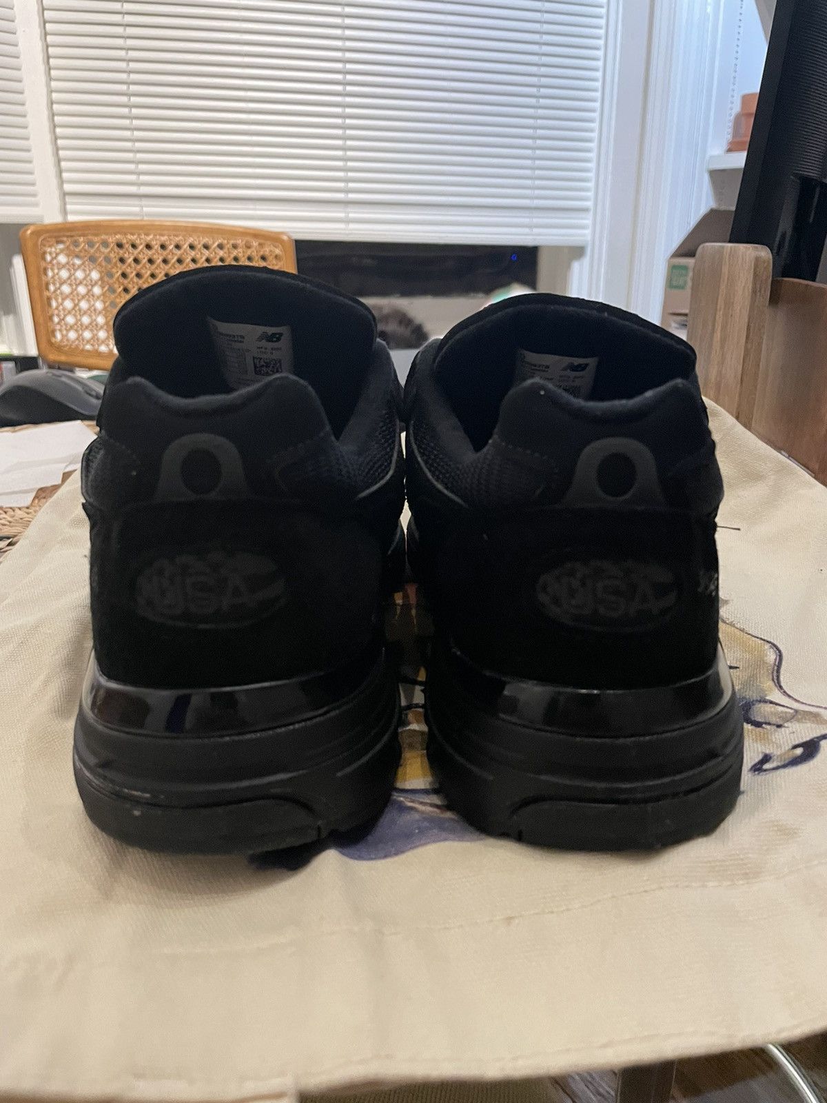 New Balance New Balance 993 Triple Black Size US 8 / IT 38 - 8 Thumbnail