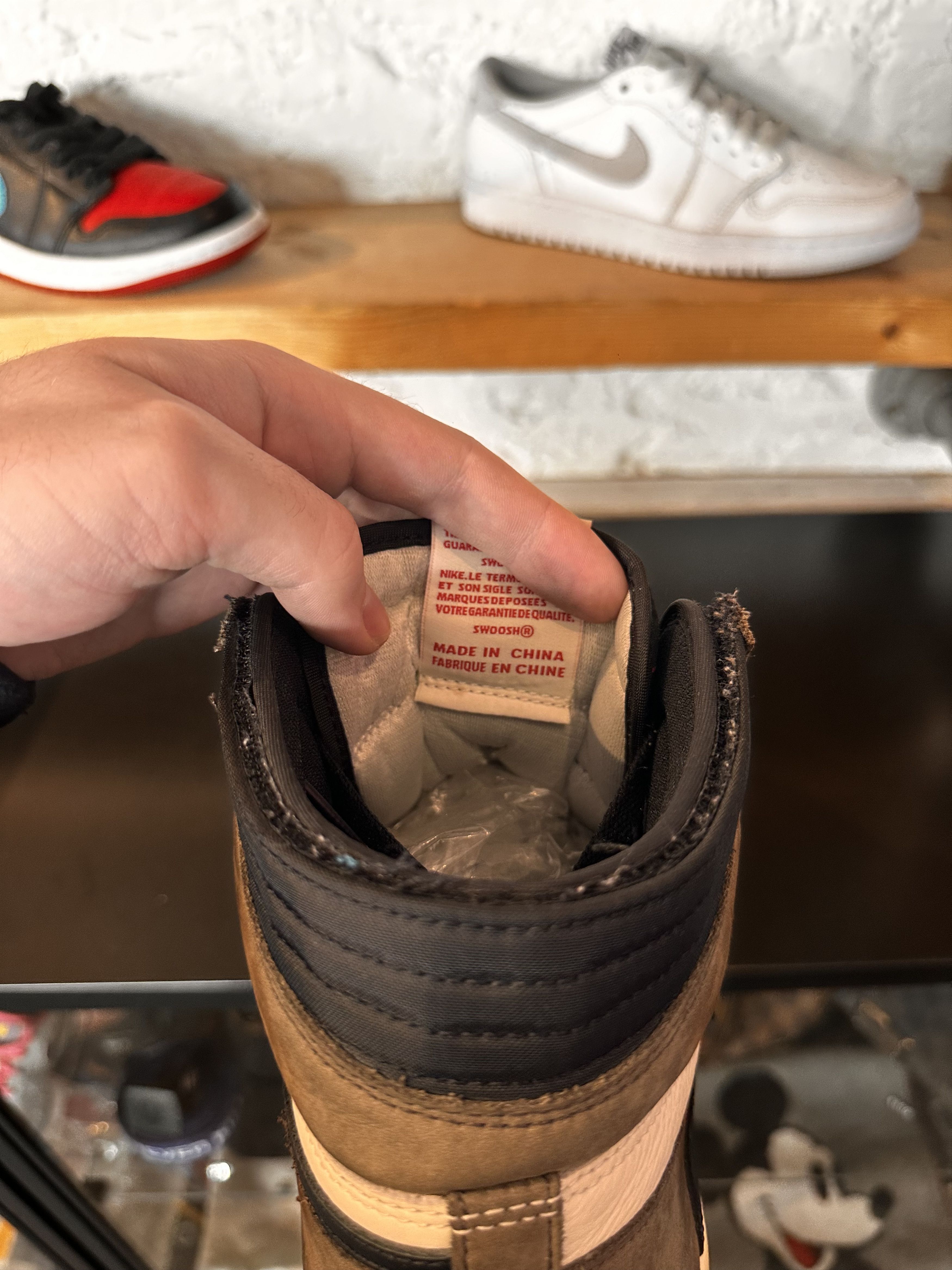 Travis Scott Air Jordan 1 High X Travis Scott Size US 13 / EU 46 - 7 Thumbnail
