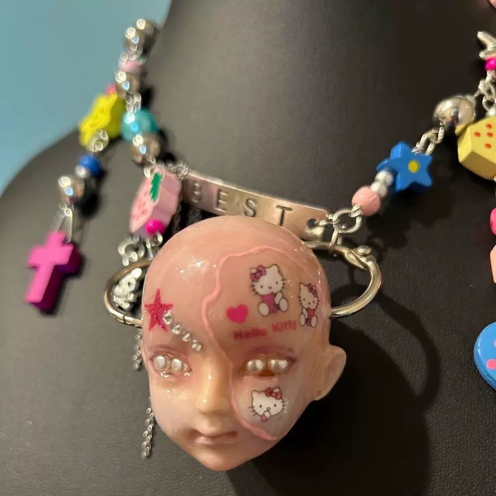 Japanese Brand × Vintage Retro punk necklace Size ONE SIZE - 2 Thumbnail