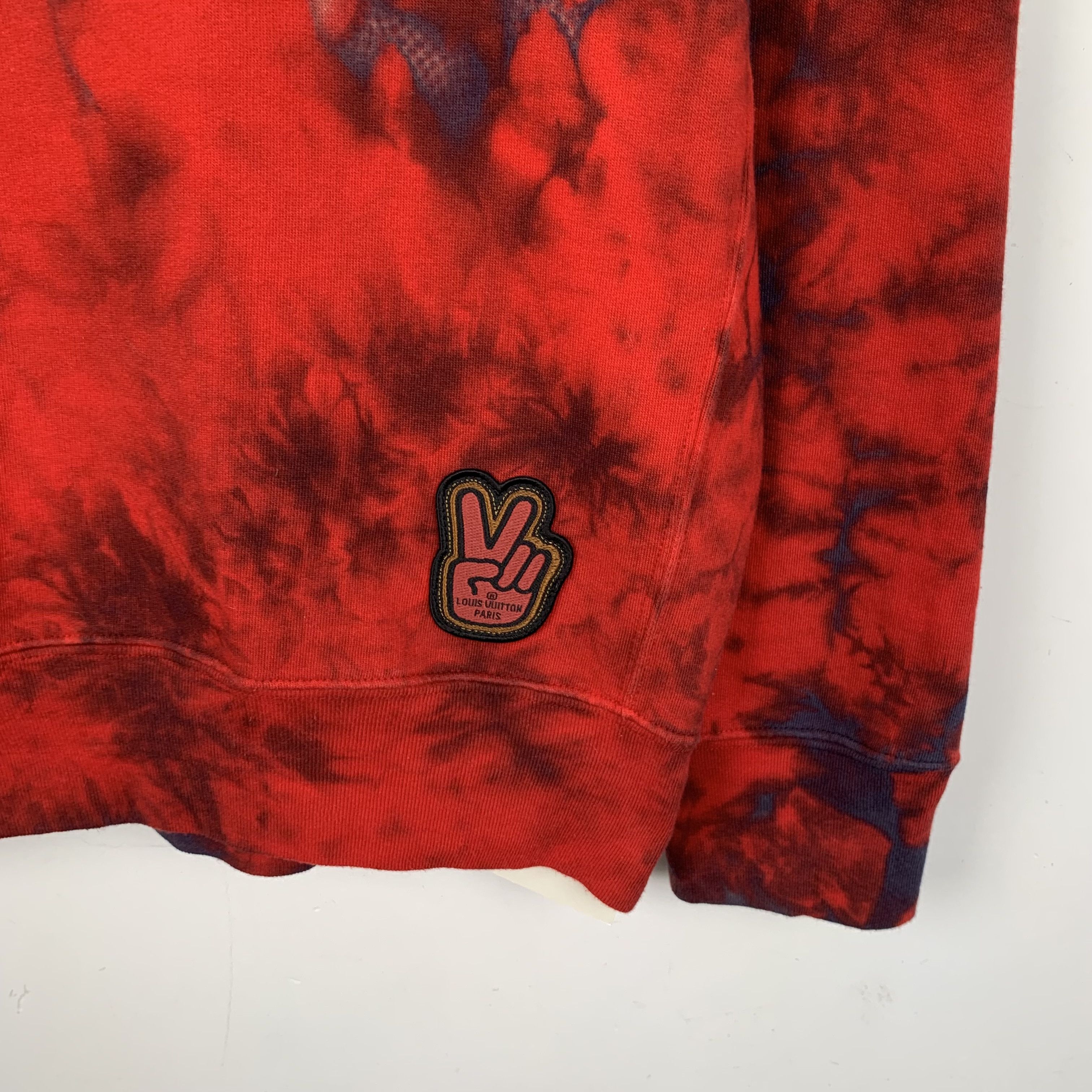 Louis Vuitton Louis Vuitton Sweatshirt Red Embroidery (Size M) Size US M / EU 48-50 / 2 - 5 Thumbnail