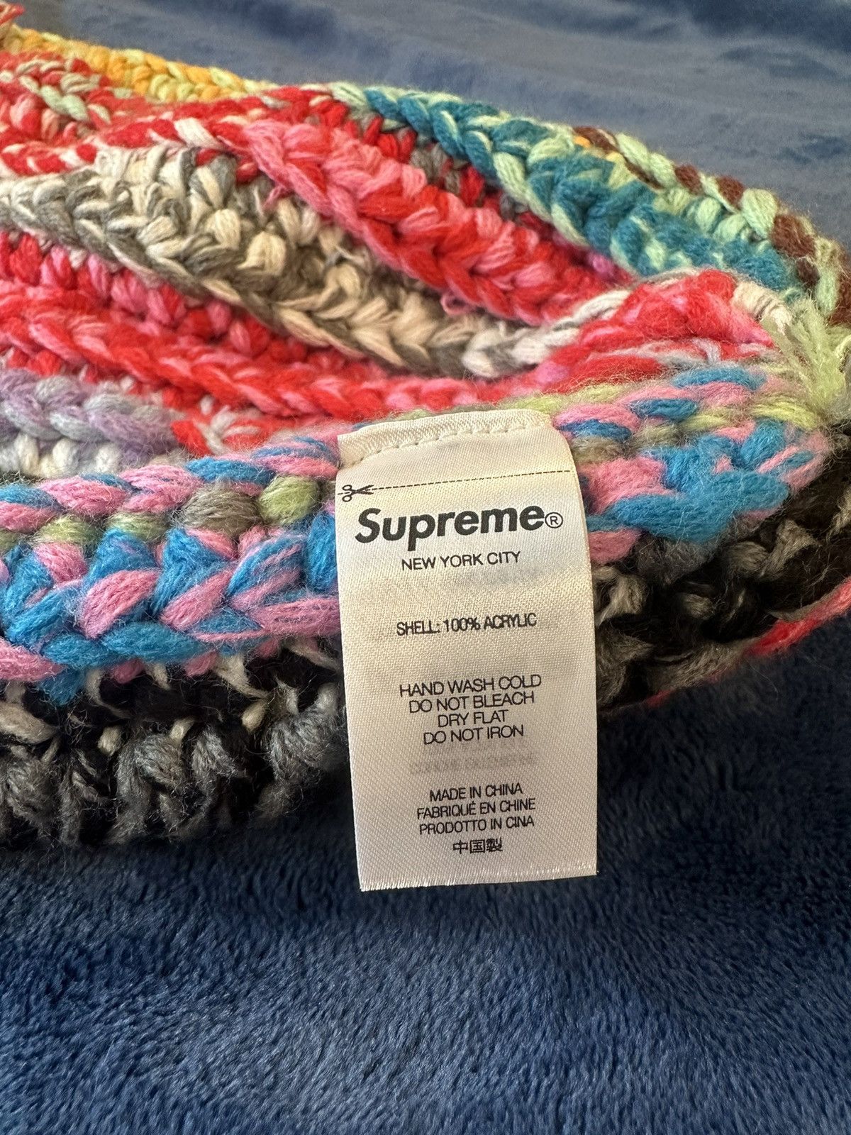 Supreme Supreme Hand Tied Beanie - Multicolor | Grailed