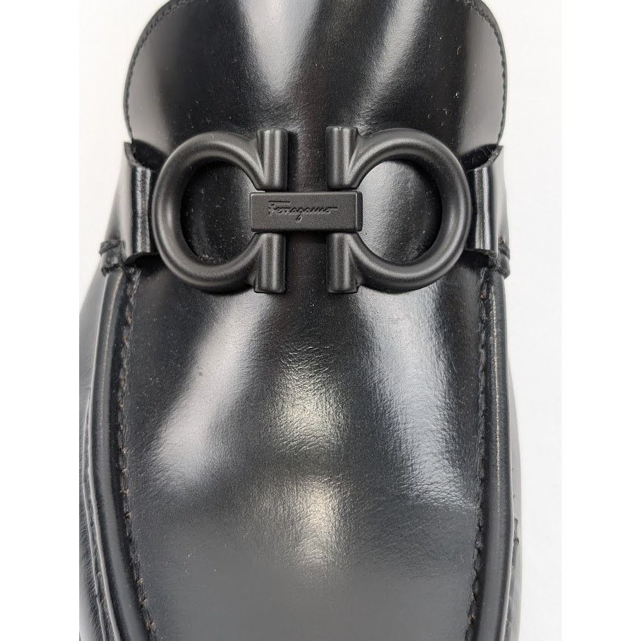 Salvatore Ferragamo o1rshd1 Rolo 10 Loafers Shoes in Nero Size US 7 / EU 40 - 5 Thumbnail