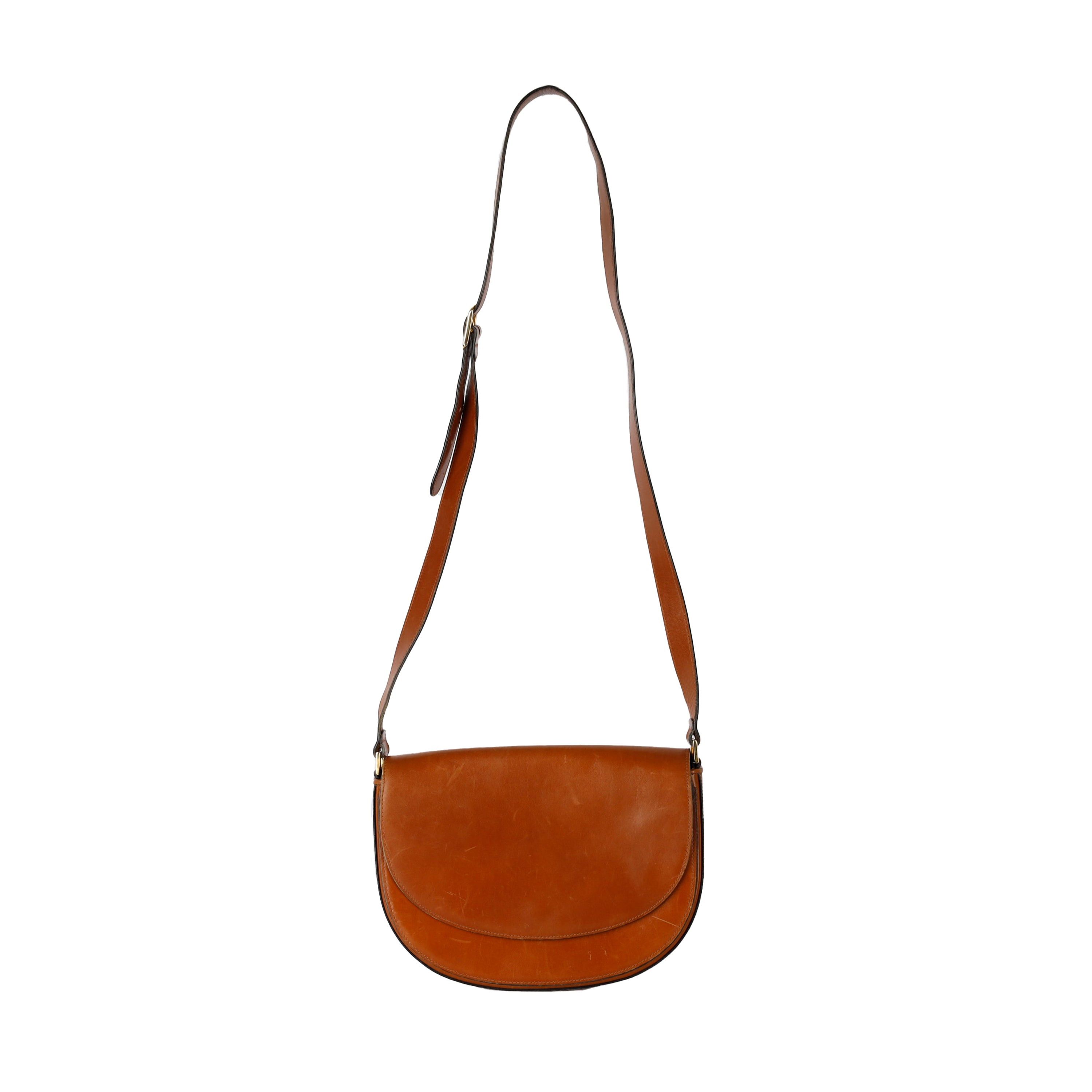image of Vintage Tanino Crisci Tanino Crisci Leather Crossbody Bag in Black, Women's