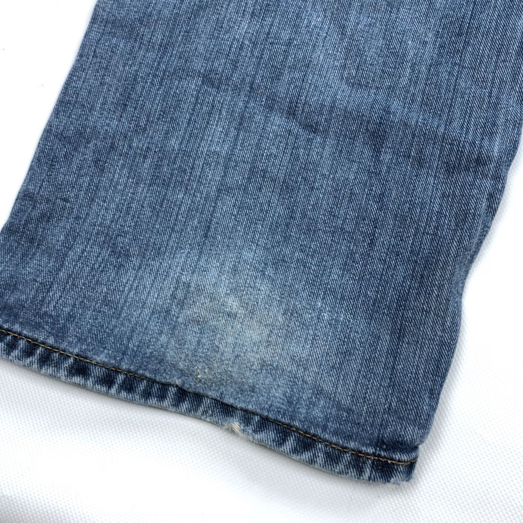 Levi's Levi's 559 Jeans Straight 36x34 Medium Wash Denim Distress Fade 5-Pocket Men Regular Zip Button"} Size US 36 / EU 52 - 7 Thumbnail