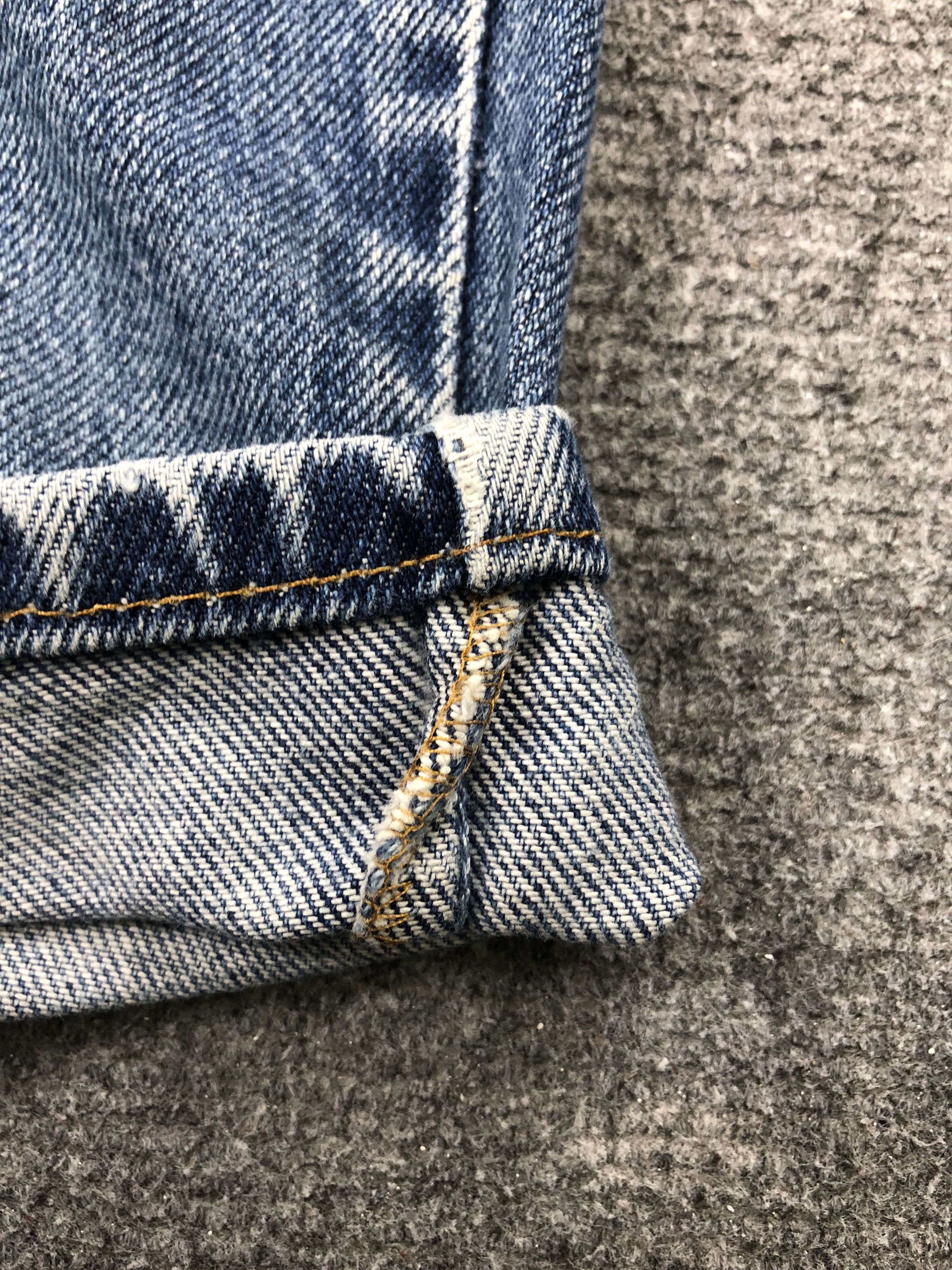 Levi's Vintage Levis 505 Faded Blue Jeans DP2478 Size US 39 - 9 Thumbnail