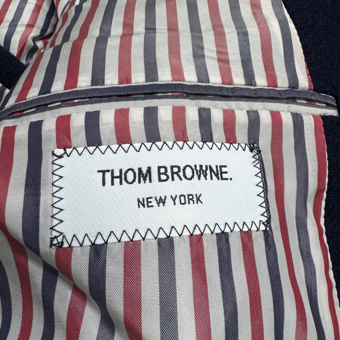 Thom Browne thom browne four-stripe wool suit jacket. Size US L / EU 52-54 / 3 - 4 Thumbnail