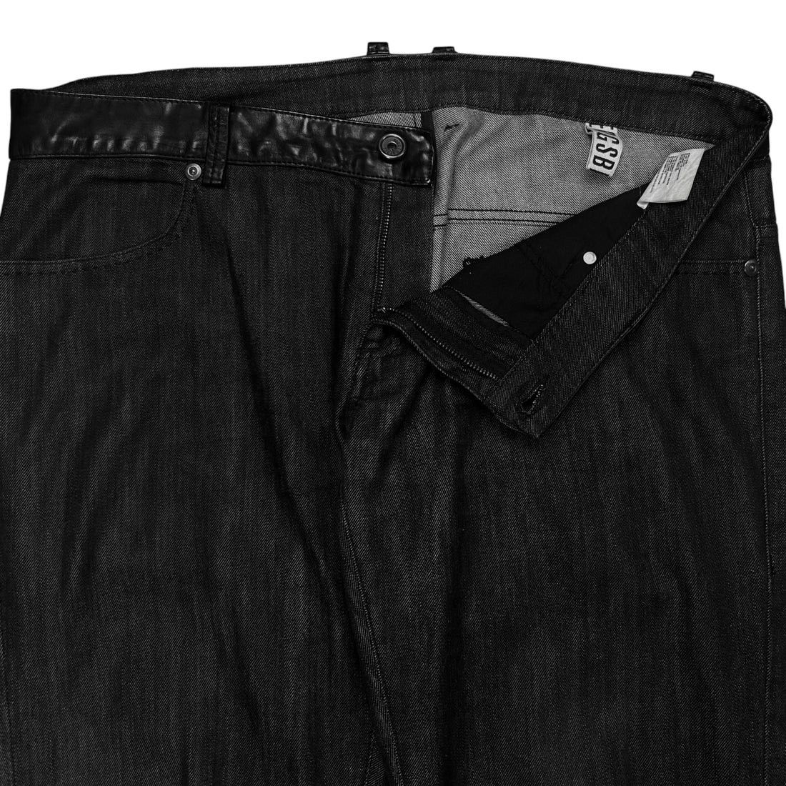 Dirk Bikkembergs Dirk Bikkembergs Leather Waist Jeans Size US 38 / EU 54 - 5 Thumbnail