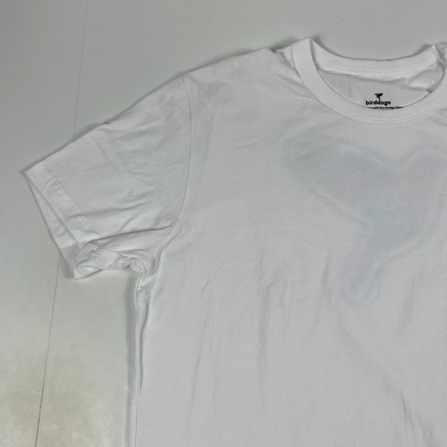 Vintage Birddogs Shirt Mens M White Short Sleeve Crew Neck Stretch Outdoor Logo T-Shirt Size US M / EU 48-50 / 2 - 3 Thumbnail