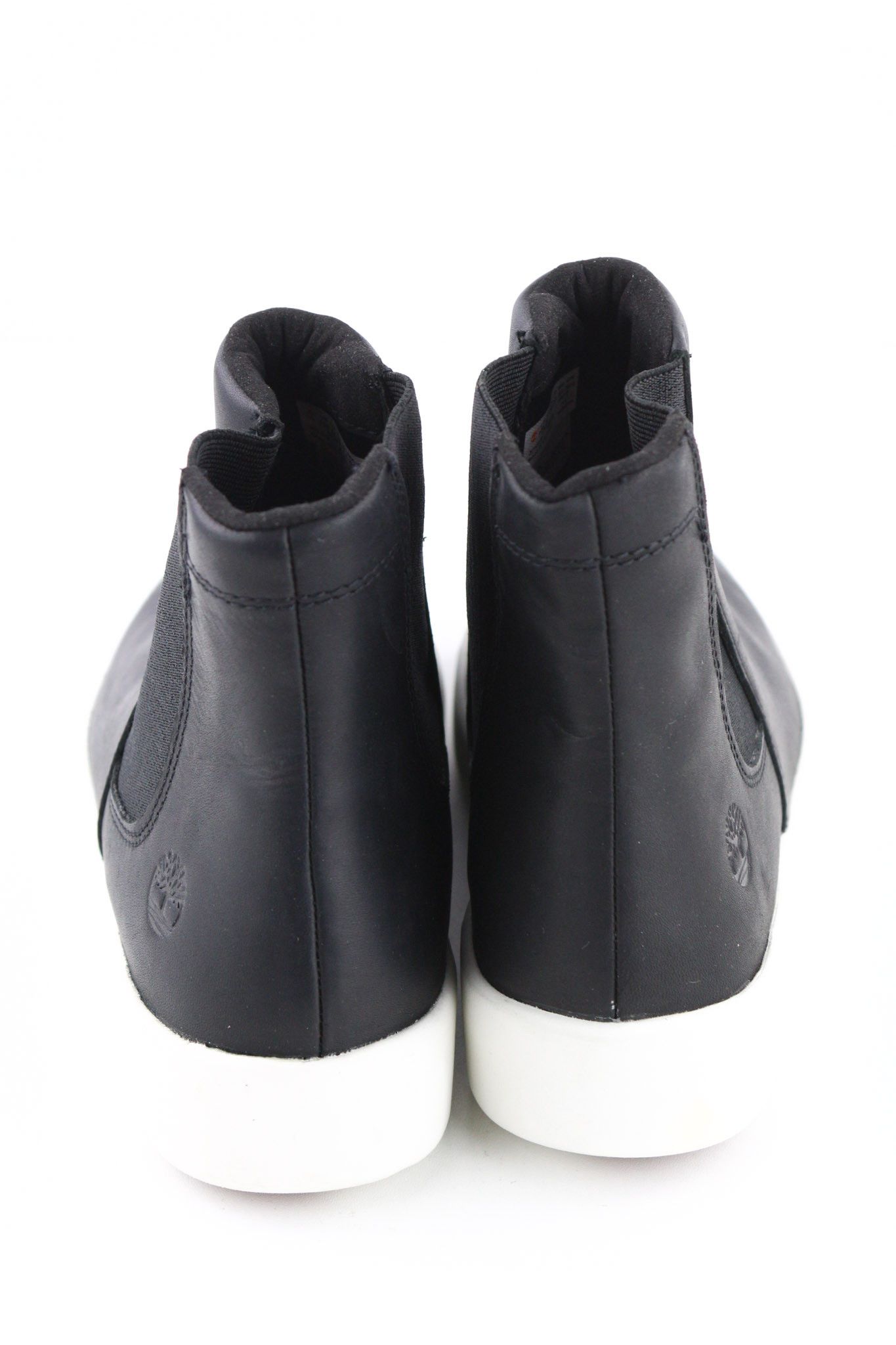 Timberland A2FUS UK6.5 Leather Black Side Panels ReBOTL Boots 79929 Size US 7 / IT 37 - 8 Thumbnail