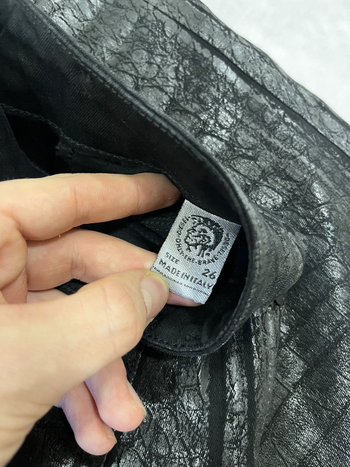 Diesel Diesel Skinny Luster Denim Hedi Slimane Style Jeans Size US 26 / EU 42 - 5 Thumbnail