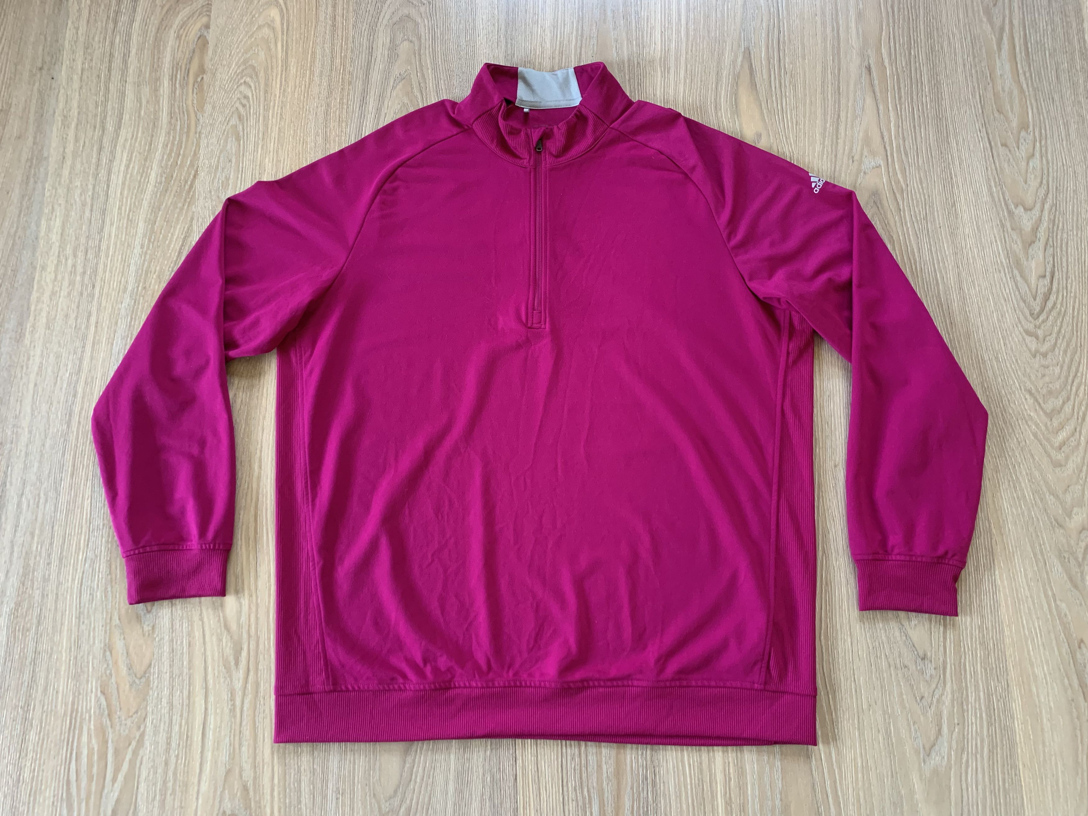 Adidas Adidas Training Light Quarter Zip Sweatshirt Pullover Size US XL / EU 56 / 4 - 2 Thumbnail