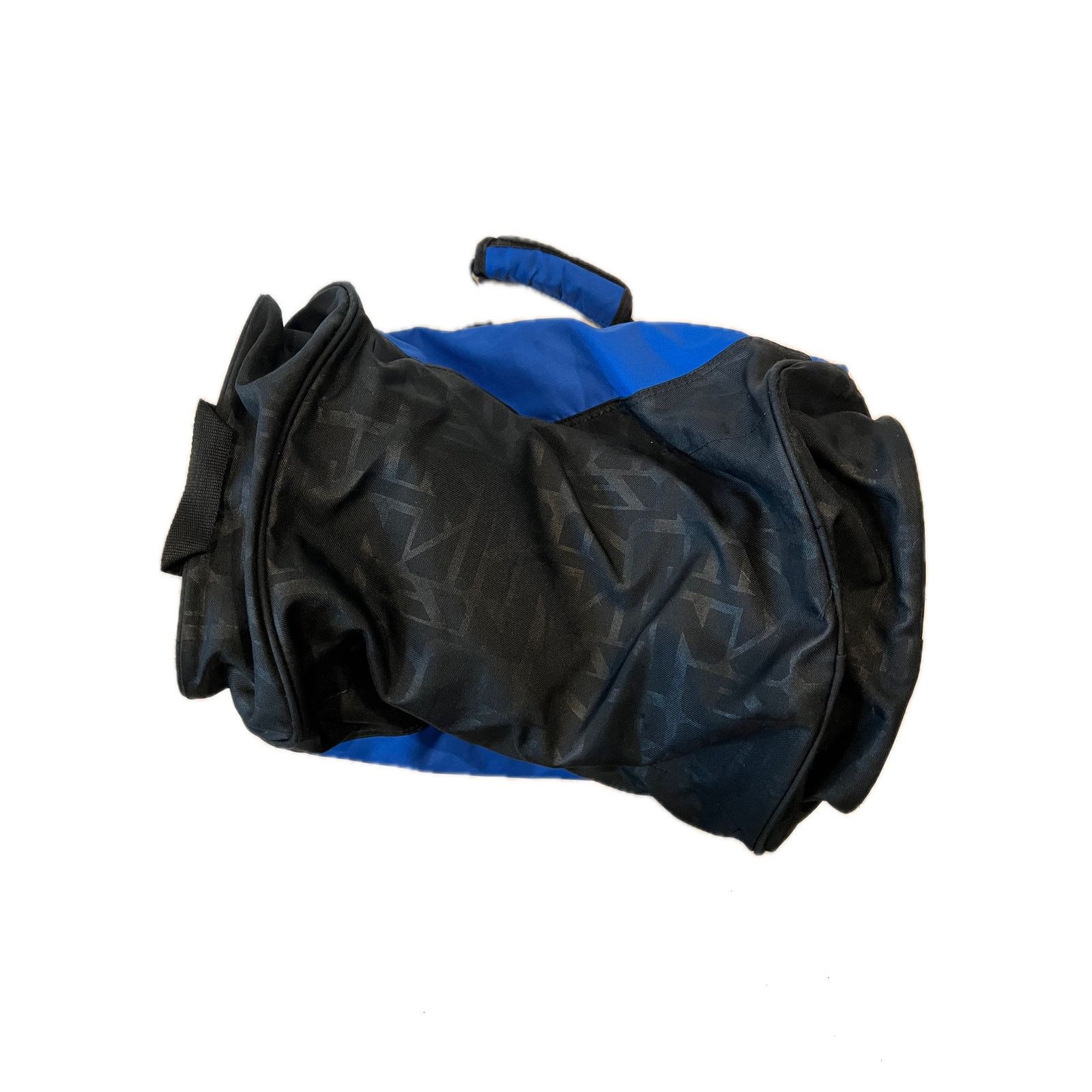 Nike Vintage Nike Blue Black Gym Duffel Bag 18x10x10 Size ONE SIZE - 4 Thumbnail