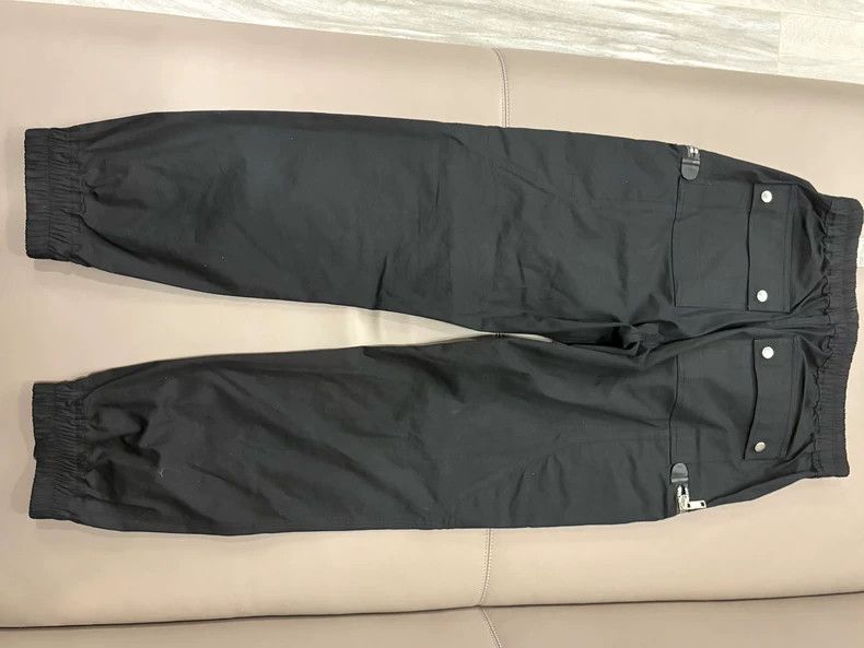 Rick Owens Rick Owens Black Nylon Five Zip Cannonball Pants Size US 40 / EU 56 - 2 Thumbnail