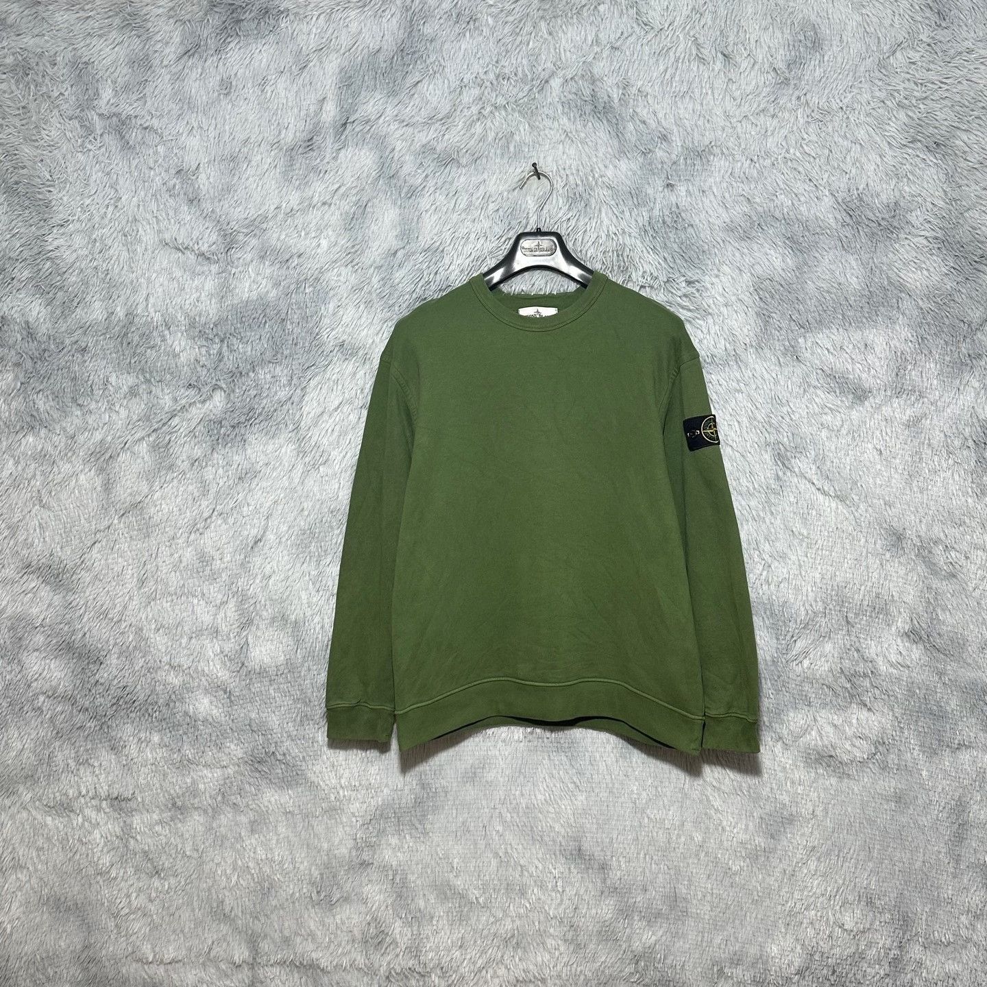 Stone Island stone island crewneck sweatshirt deep green Size US L / EU 52-54 / 3 - 1 Thumbnail