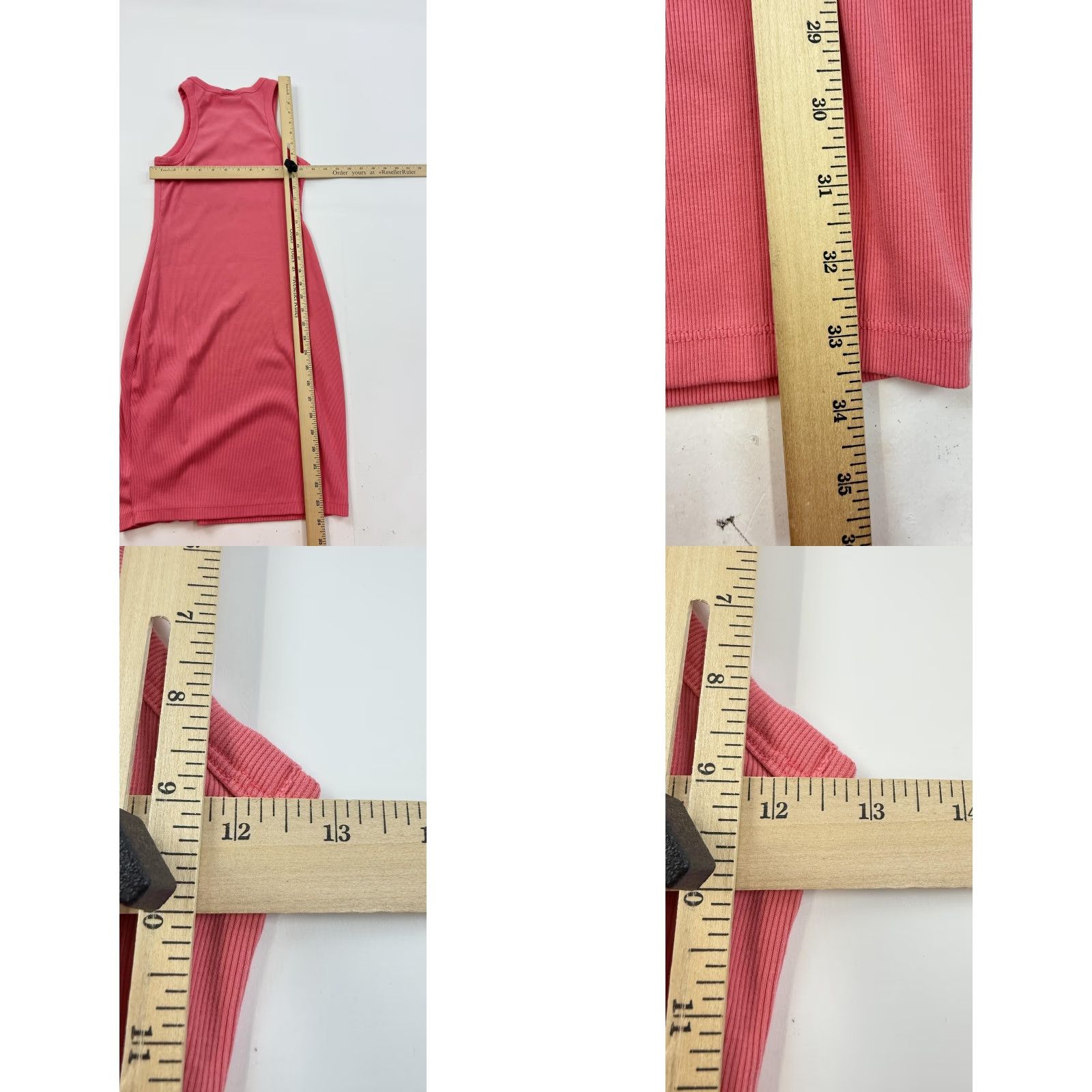 Nike Jordan Nike Dress Womens XS Pink Ribbed Tank Bodycon Mini Jumpman Casual Shirt Womens XS Pink Ribbed Tank Dress Size XS / US 0-2 / IT 36-38 - 8 Thumbnail