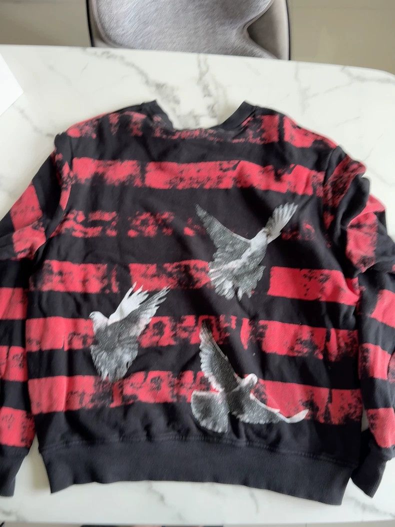 Amiri Amiri blood pigeon sweater Size US M / EU 48-50 / 2 - 2 Thumbnail